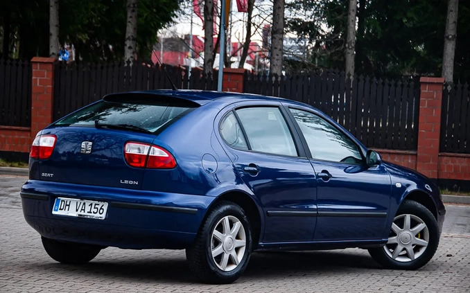 Seat Leon cena 10900 przebieg: 192000, rok produkcji 2004 z Ostrów Lubelski małe 667
